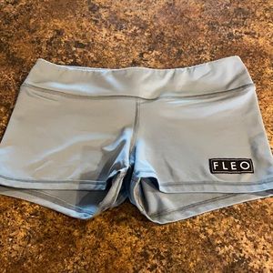 Fleo Light Blue Athletic Shorts